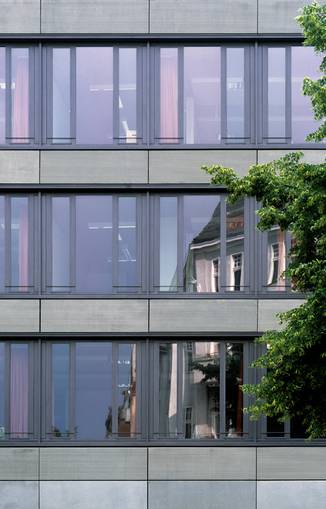 Oberstufenzentrum Recht Berlin Fassadendetail Fenster