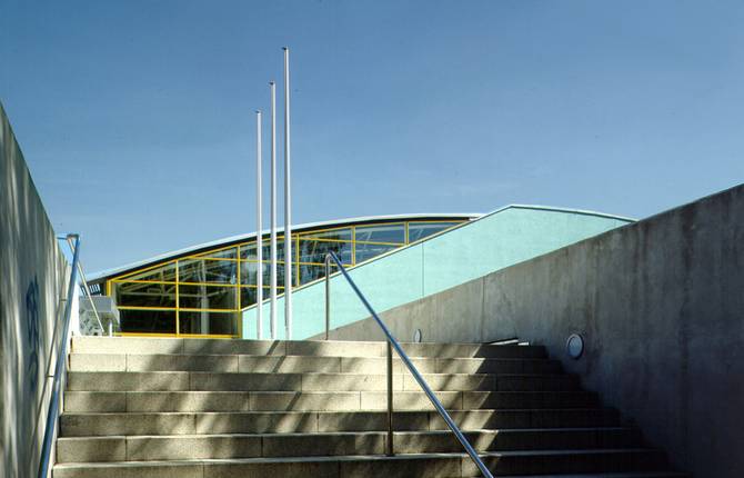Turnhalle August-Jaspert-Schule Frankfurt Zugang