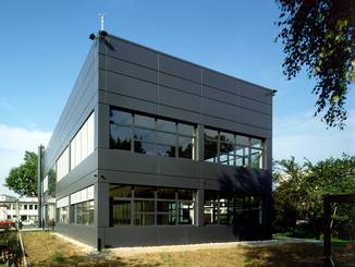 Bürogebäude Brockmann Frankfurt Nordosten Rückseite