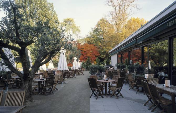 Café Siesmayer Palmengarten Frankfurt Terrace