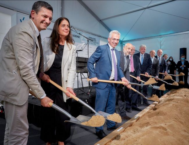 Jüdische Akademie Frankfurt Spatenstich