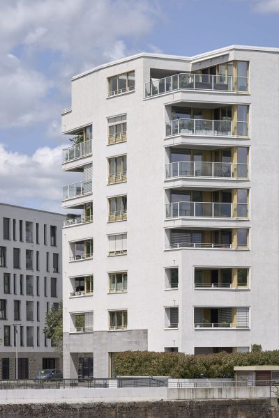 Wohnungsbau Kennedyallee Frankfurt – Treppenhaus