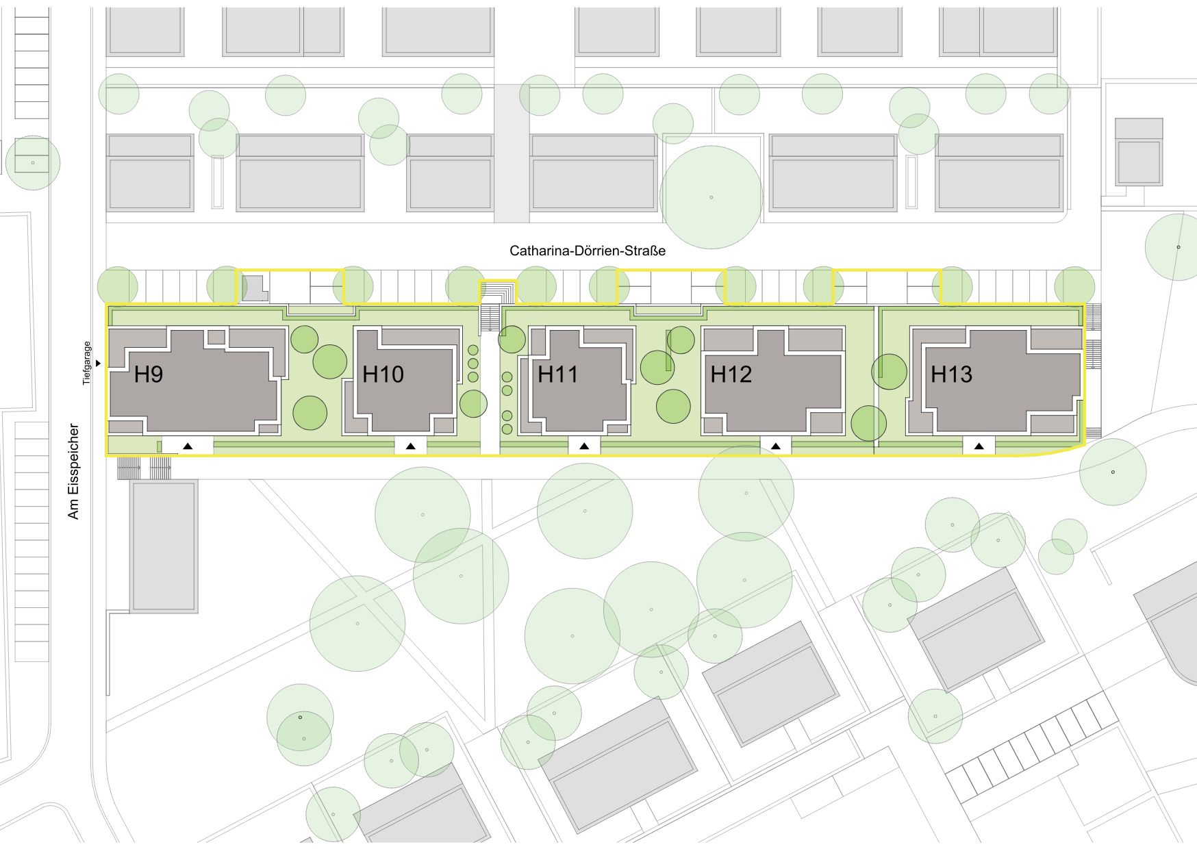 OekoSiedlung Friedrichsdorf_Lageplan