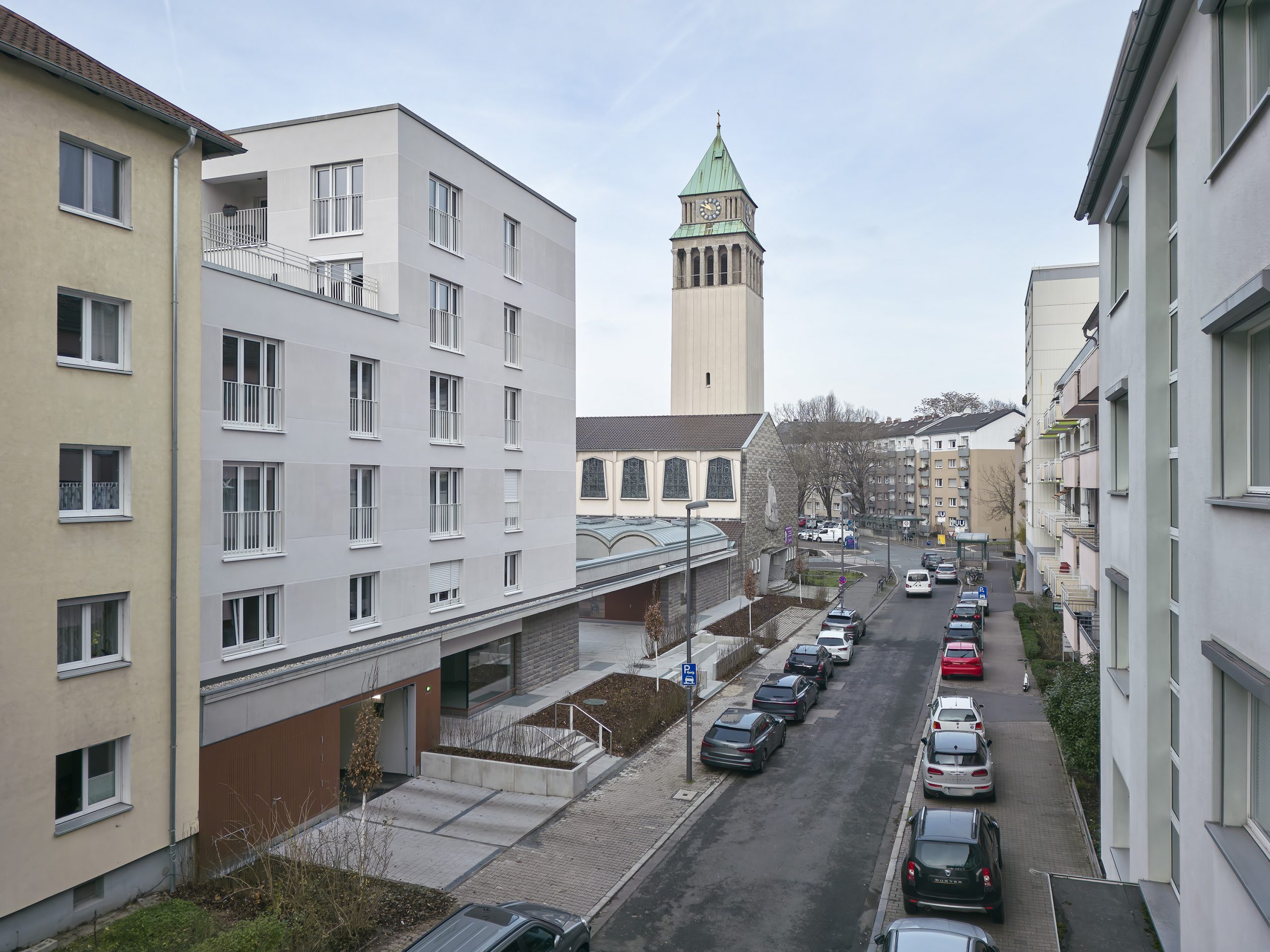 Zentrum St. Nicolai Straßenansicht