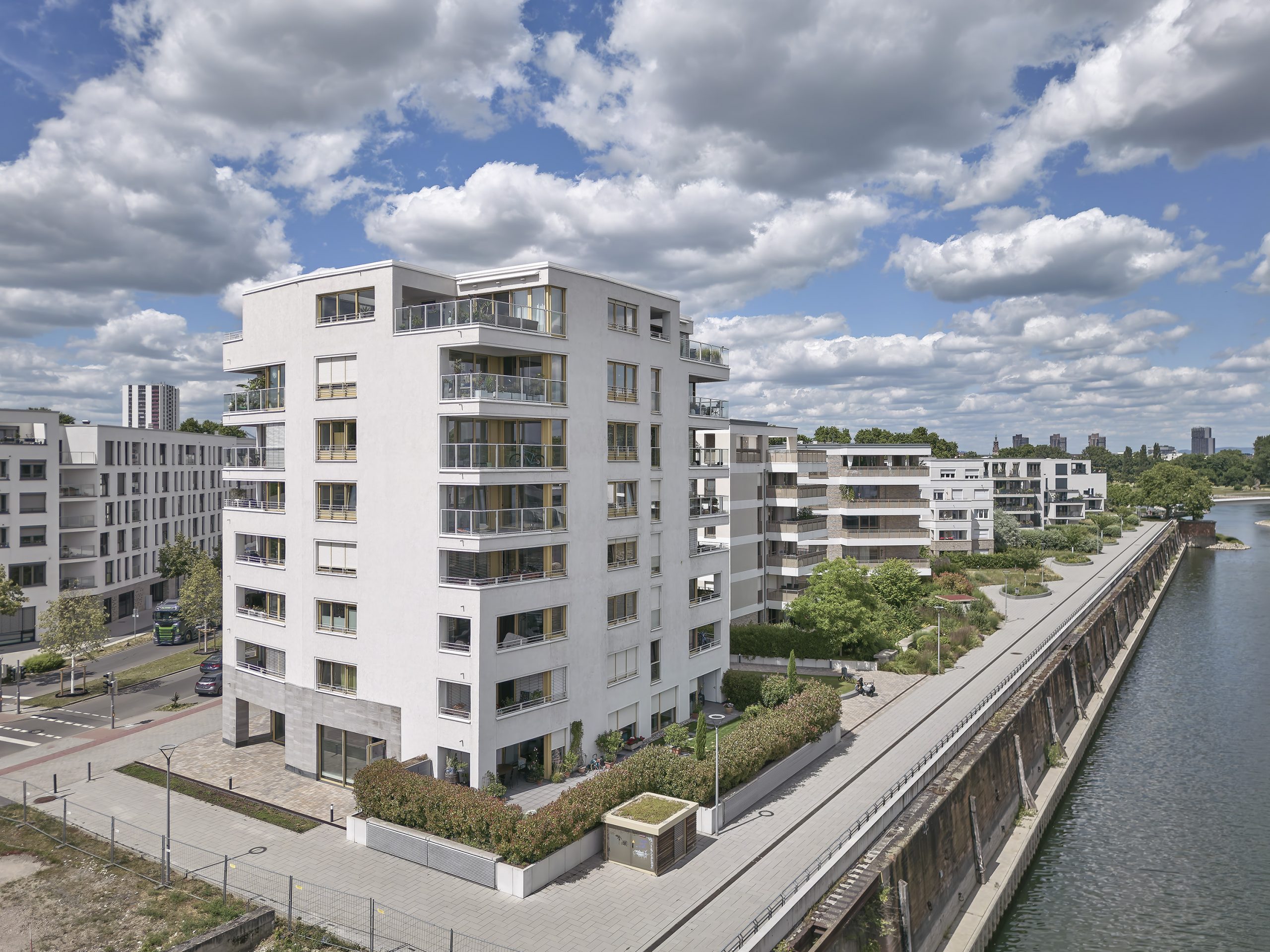 Wohnungsbau Rheinufer Süd Ludwigshafen