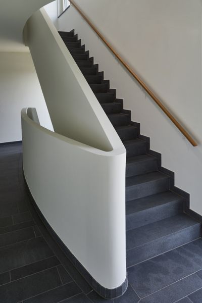 Wohnungsbau Kennedyallee Frankfurt – Treppenhaus